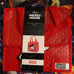 Mickey Mouse Hielera Termica Mini small cooler oxxo Mexico exclusive